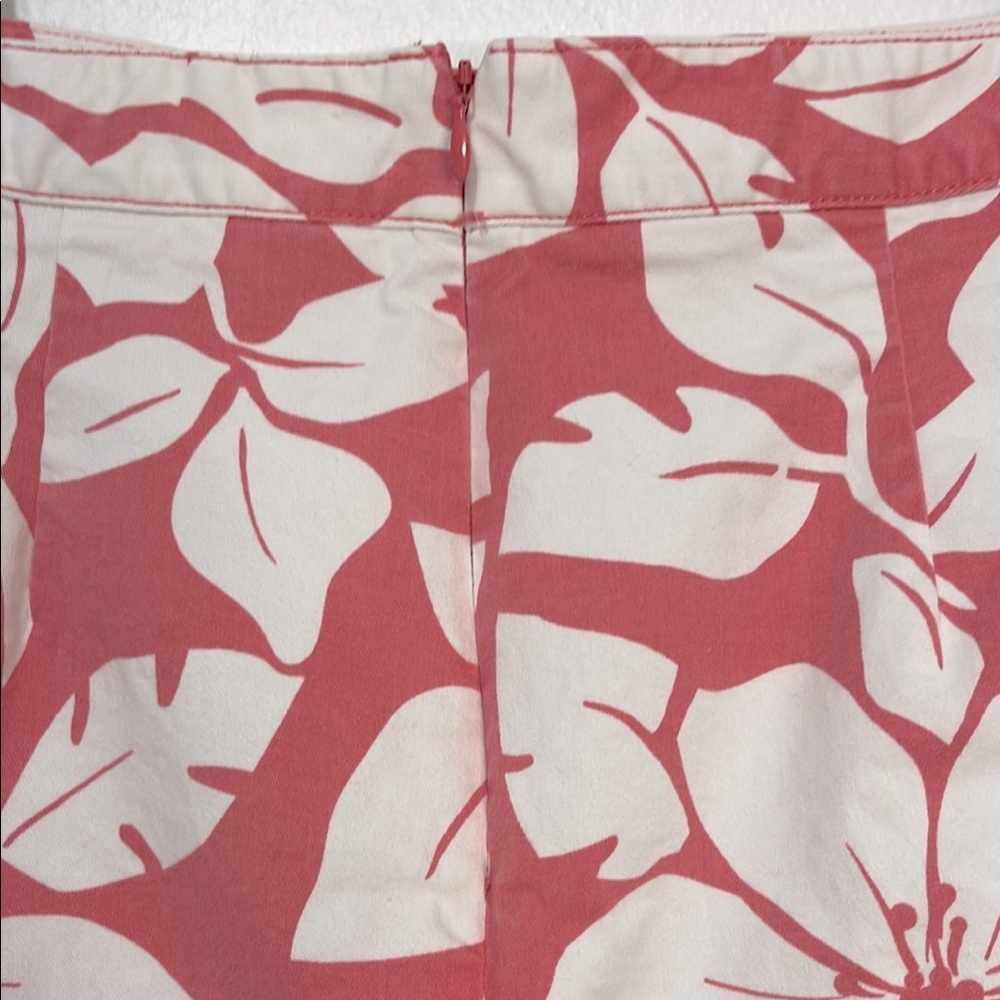 Old Navy Pink & White Mini Skirt Casual Resort Wear Size 12 Waist 17” EUC - Picture 4 of 7
